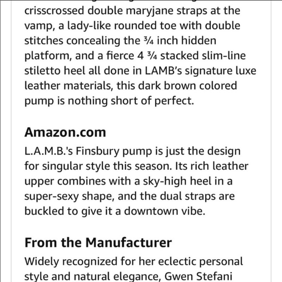 LA.M.B. Finsbury Mary Jane Platform Pumps - Picture 8 of 8